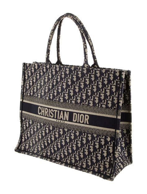 christian.dior shopper|Christian Dior fabric tote.